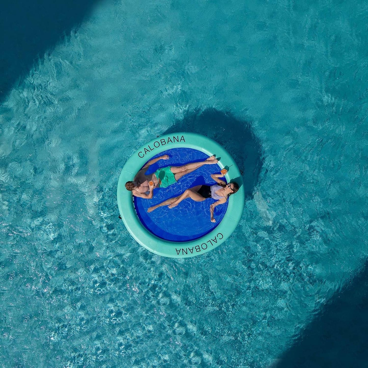 AT CALOBANA - Hamaca inflable redonda flotante para agua