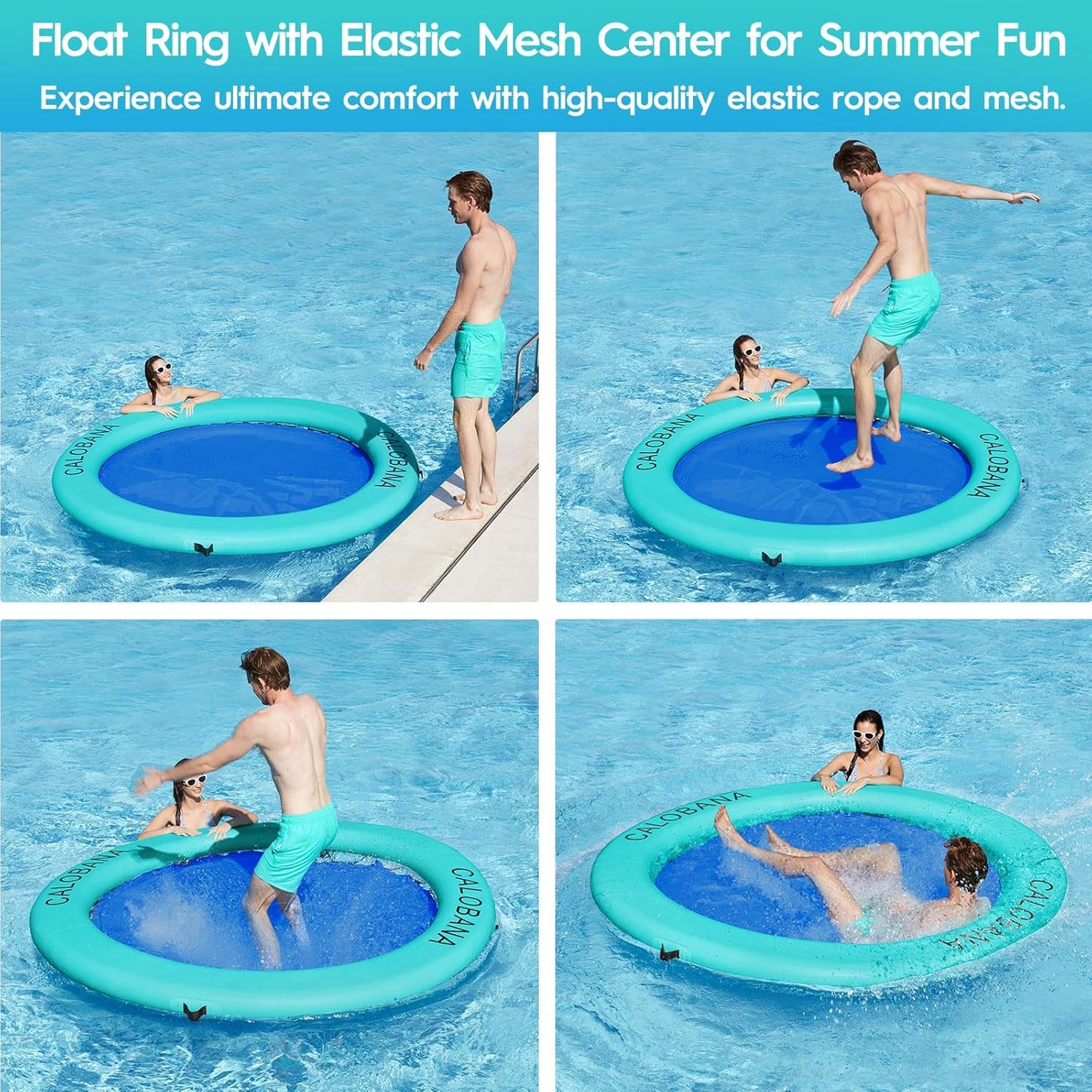 AT CALOBANA - Hamaca inflable redonda flotante para agua