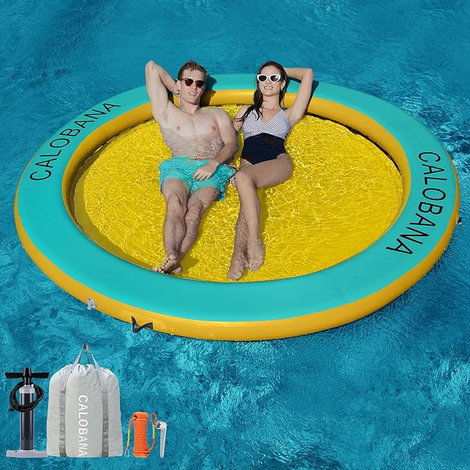 AT CALOBANA - Hamaca inflable redonda flotante para agua
