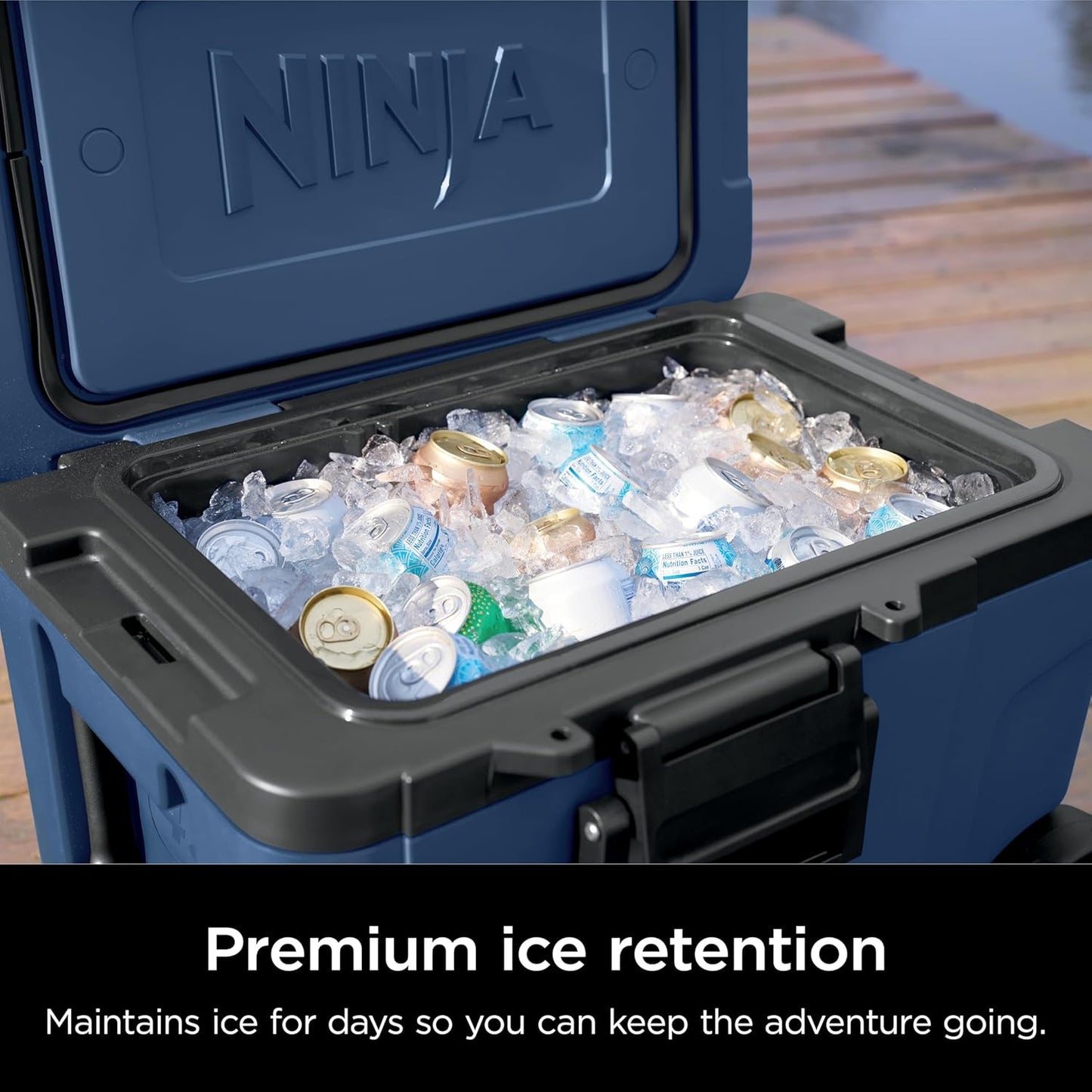 Ninja Enfriador FrostVault de 45 cuartos de galón con ruedas