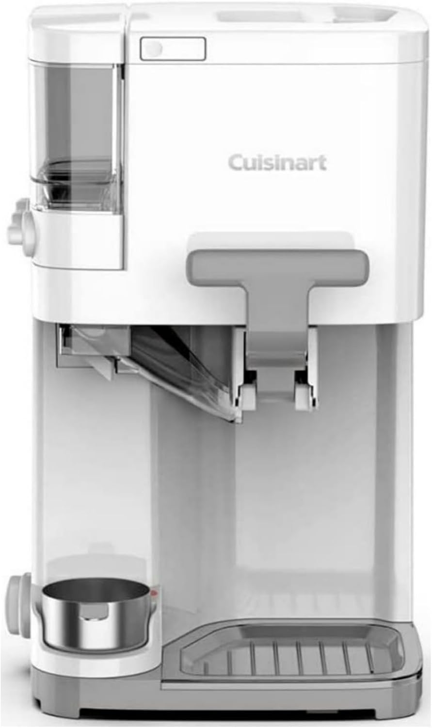 Máquina de mezcla para hacer un cuarto y medio de helado de crema Cuisinart ICE
