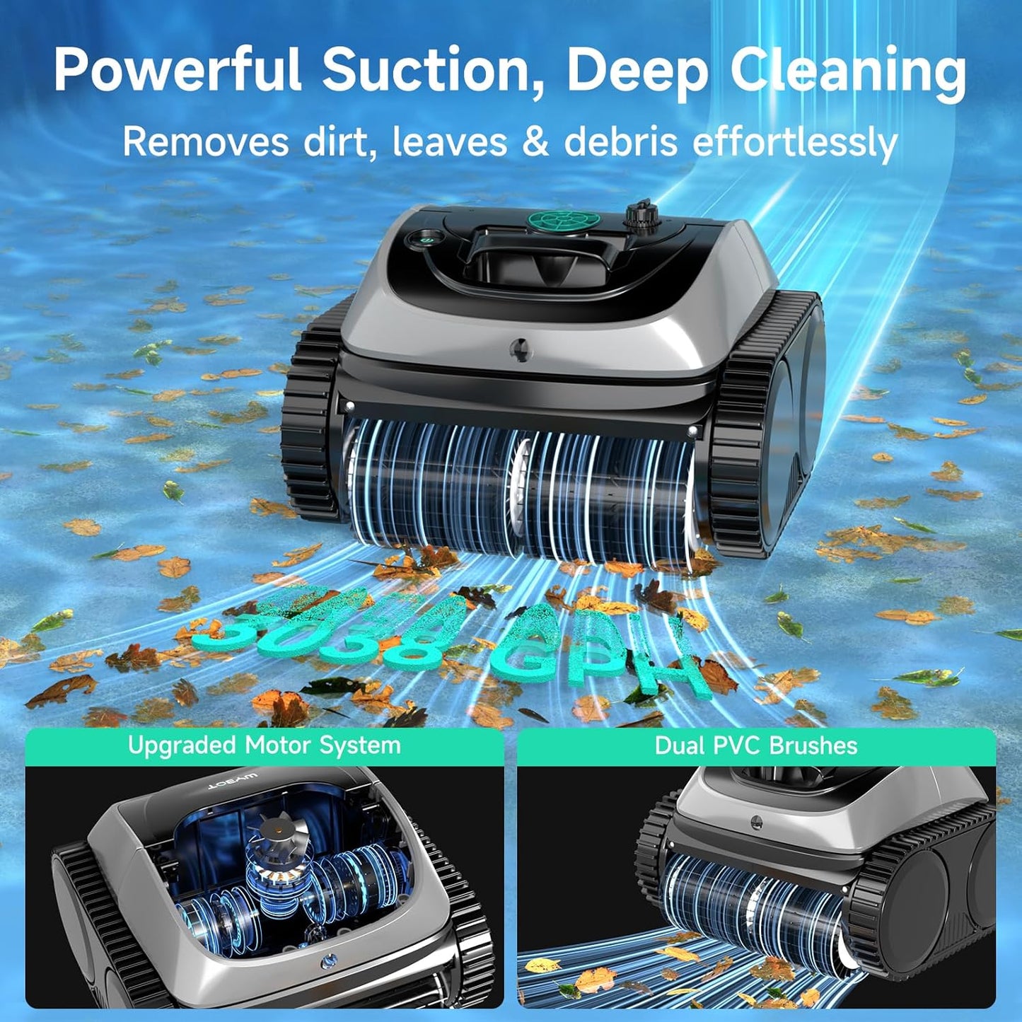 WYBOT OS7010C - Aspiradora robot de piscina C1