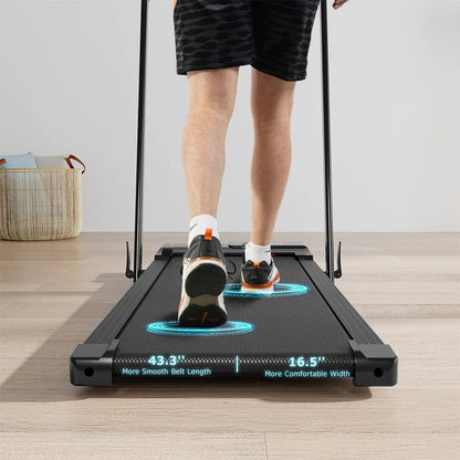 Treadmill™ Q1 Mini Cinta de Correr Plegable con Barra de Apoyo