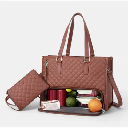 Zyra™ | Borsa 2 in 1 di lusso con scomparto refrigerato