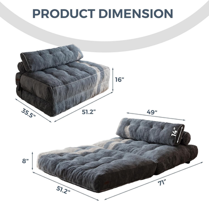 💟 Sofá cama plegable ✨sin montaje necesario✨ comprimible