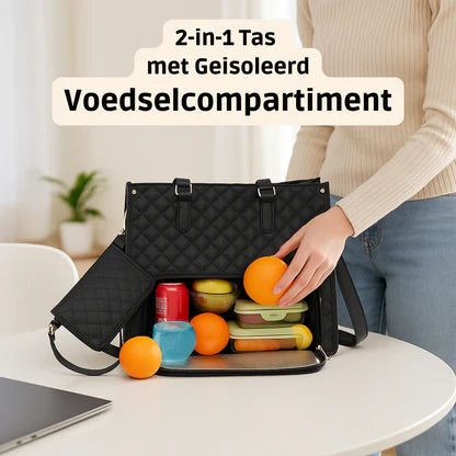 Zyra™ | Borsa 2 in 1 di lusso con scomparto refrigerato
