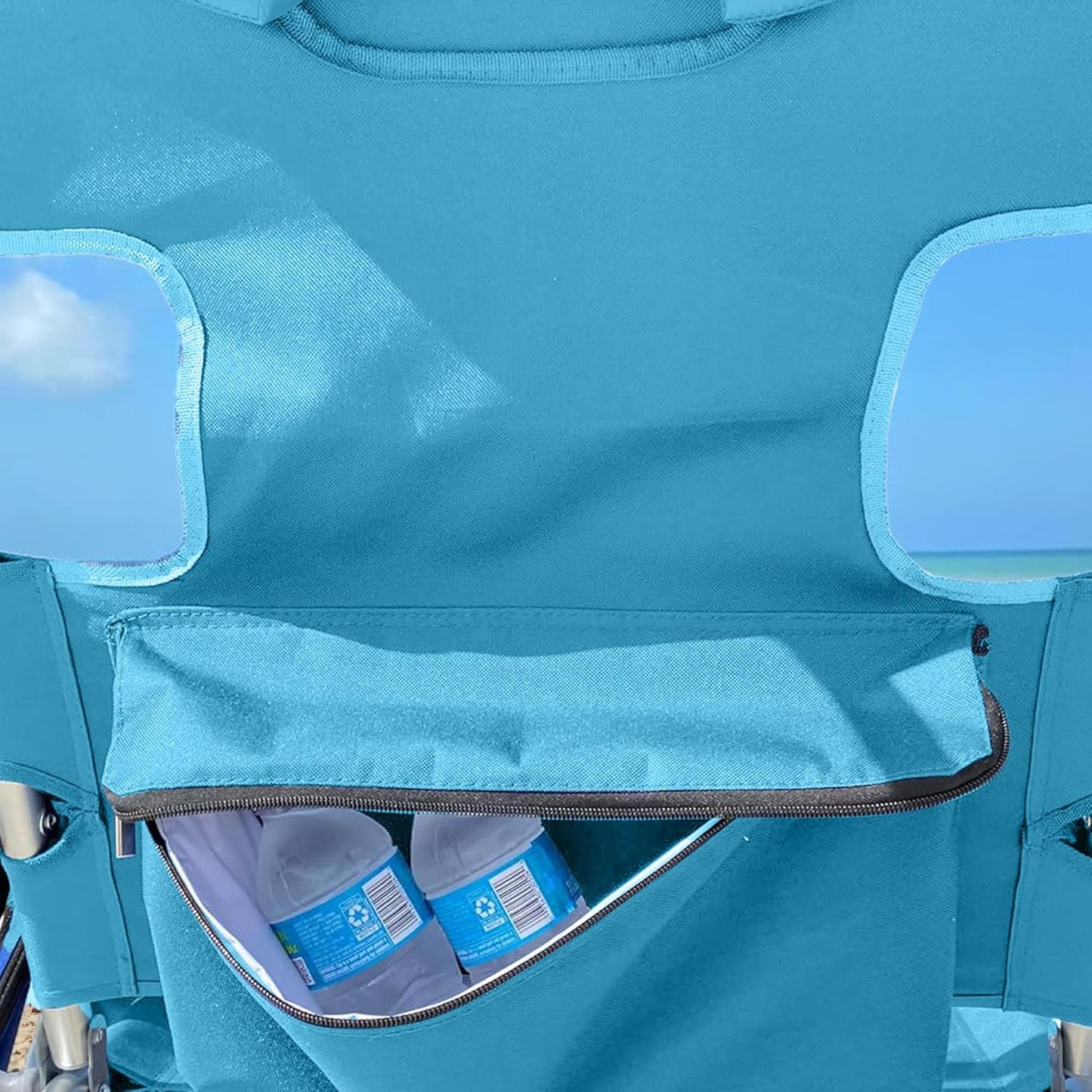O strich Mochila 3N1 Silla - con bolsa enfriadora