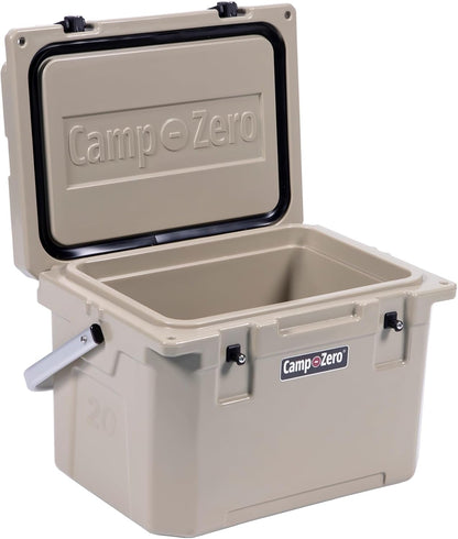 CAMP-ZERO Baúl de hielo duro portátil de 20L-21.6 cuartos de galón