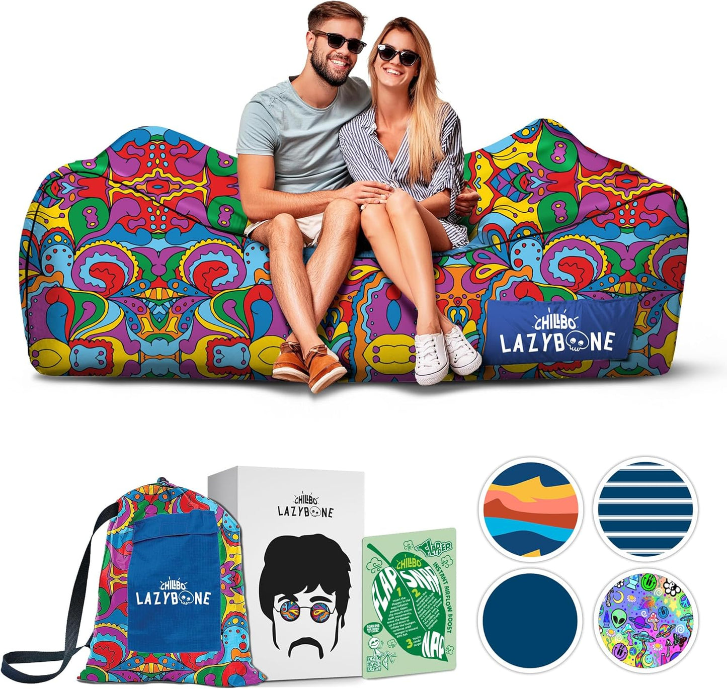 Chillbo Sofá inflable: silla inflable fresca