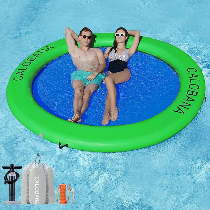 AT CALOBANA - Hamaca inflable redonda flotante para agua