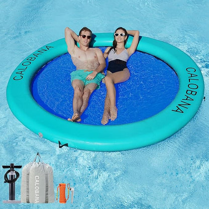 AT CALOBANA - Hamaca inflable redonda flotante para agua