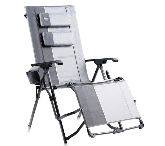 Silla reclinable portátil Timber Ridge con reposapiés