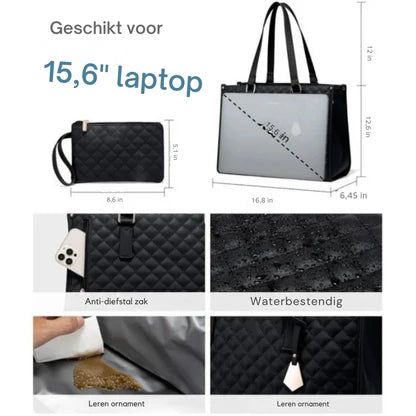 Zyra™ | Borsa 2 in 1 di lusso con scomparto refrigerato