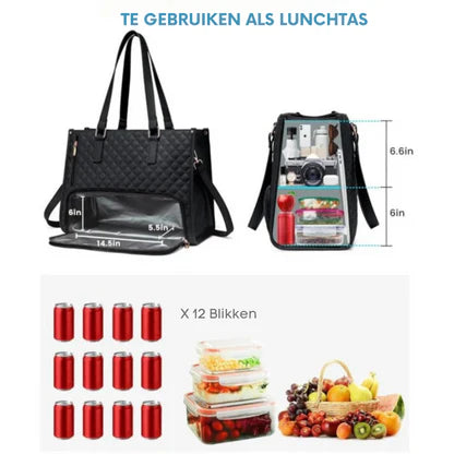 Zyra™ | Borsa 2 in 1 di lusso con scomparto refrigerato