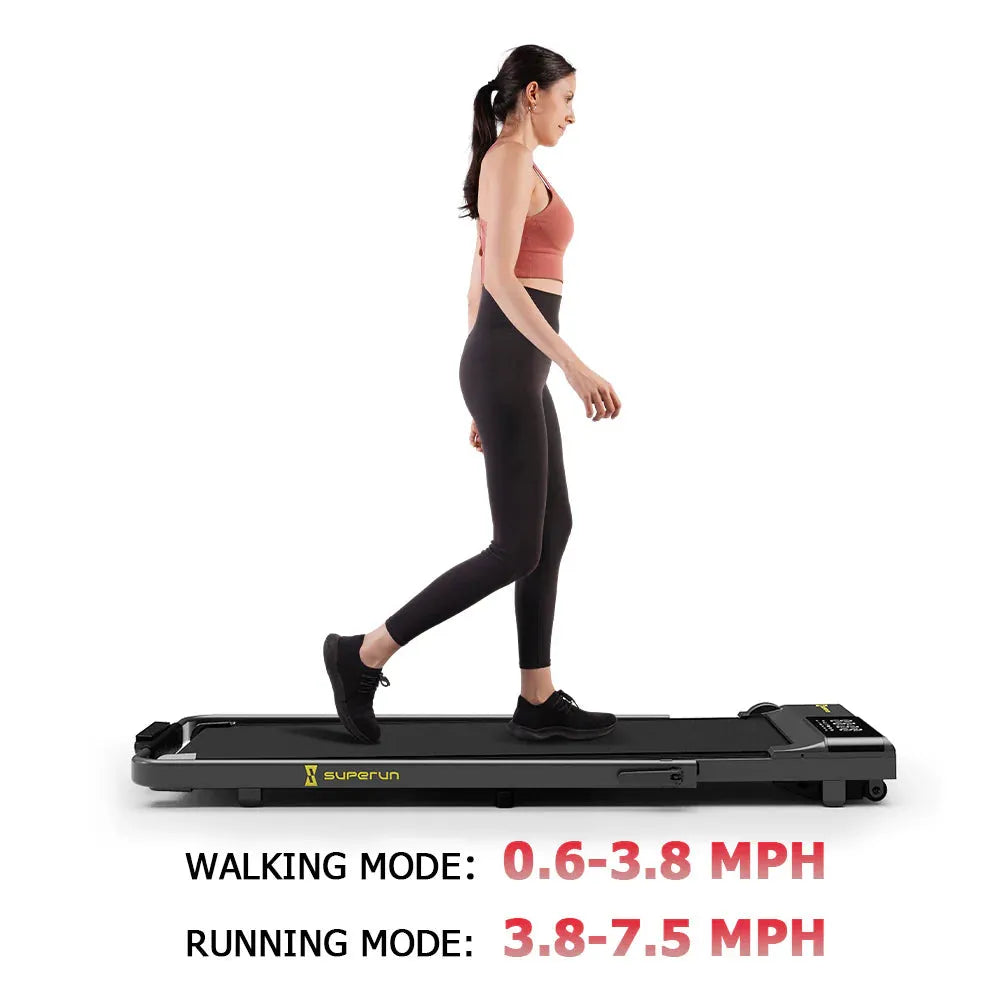 Treadmill™ Q1 Mini Cinta de Correr Plegable con Barra de Apoyo