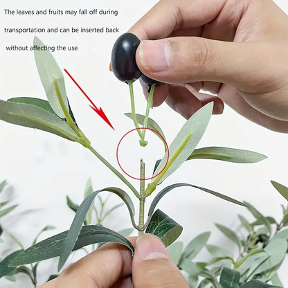 Albero di ulivo simulato Albero artificiale