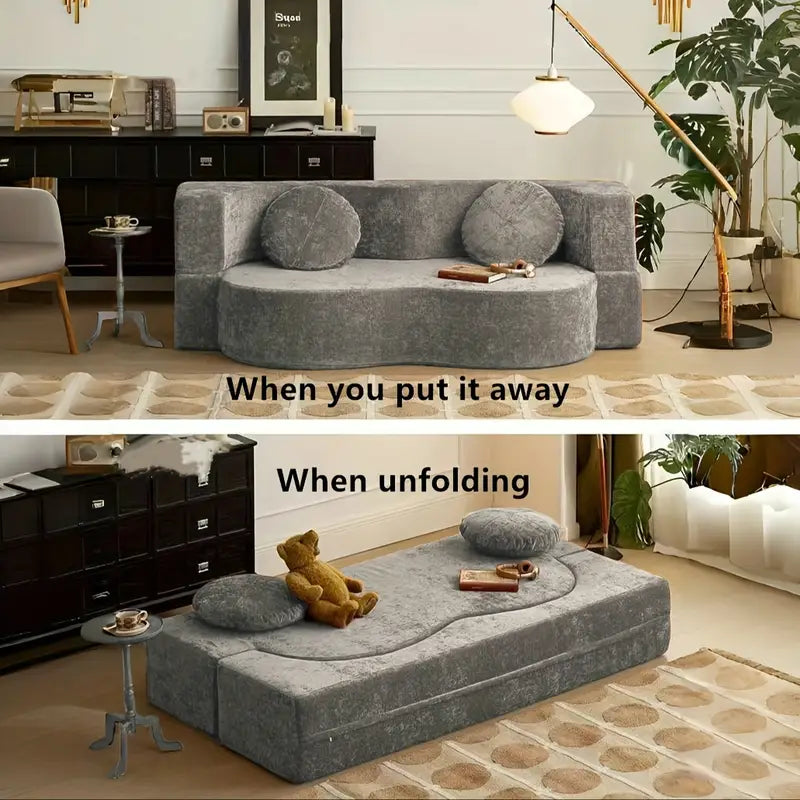 🛋️ A Sofá Cama Plegable 🧼 | Confort de Alta Densidad