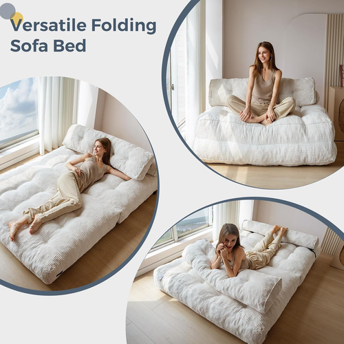 💟 Sofá cama plegable ✨sin montaje necesario✨ comprimible